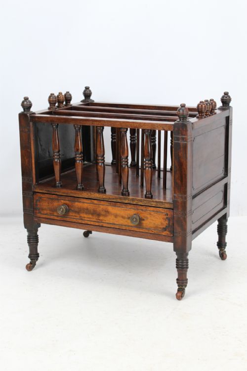 Victorian Mahogany Canterbury