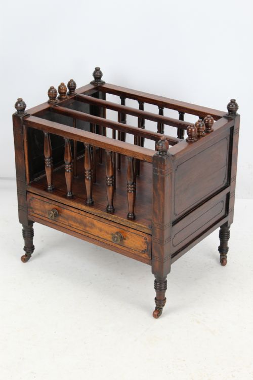 fig 1. Victorian Mahogany Canterbury