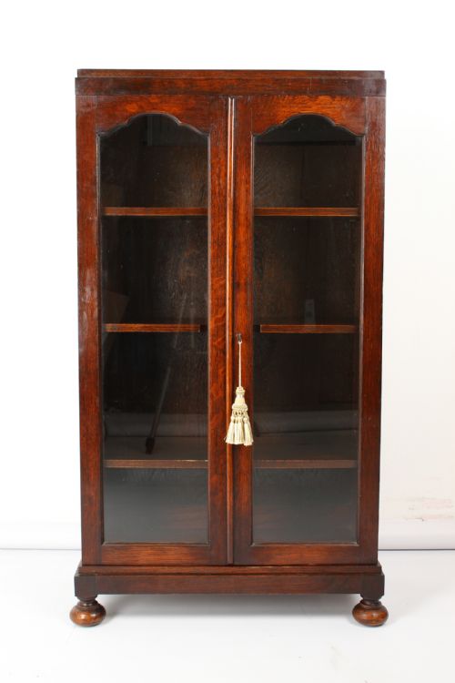 Slim Oak Bookcase