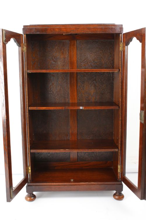 fig 1. Slim Oak Bookcase