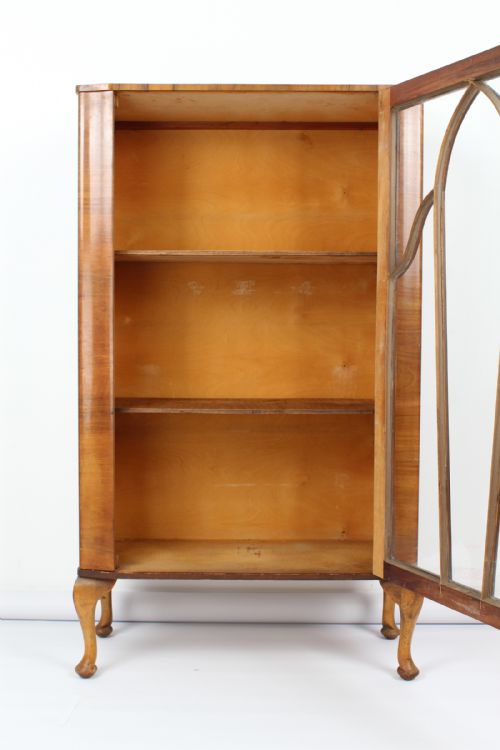 fig 1. Art Deco Walnut Bookcase