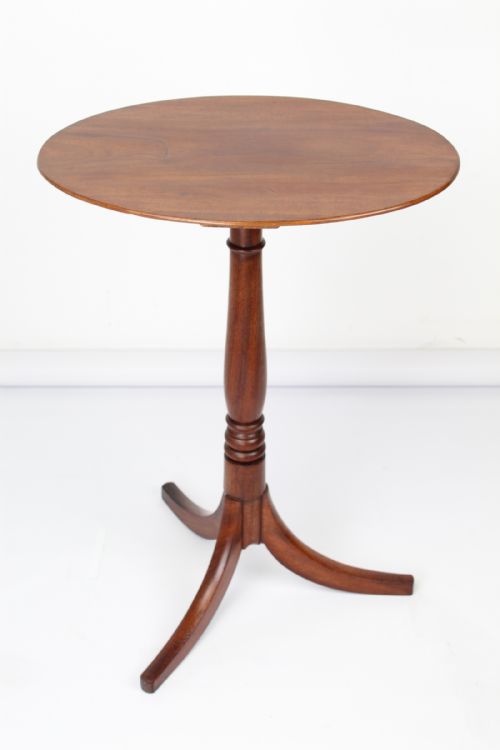 Small Regency Mahogany Tripod Coffee Table