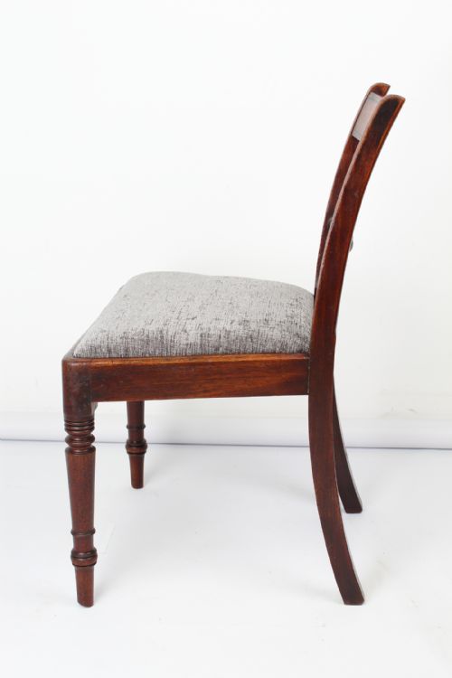 fig 1. Antique Regency Mahogany Desk Chair