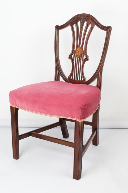 Georgian Mahogany Dressing Table Chair