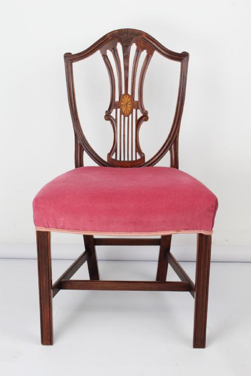 fig 1. Georgian Mahogany Dressing Table Chair