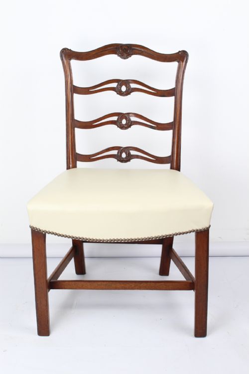 Georgian Mahogany Ladder Back Chair
