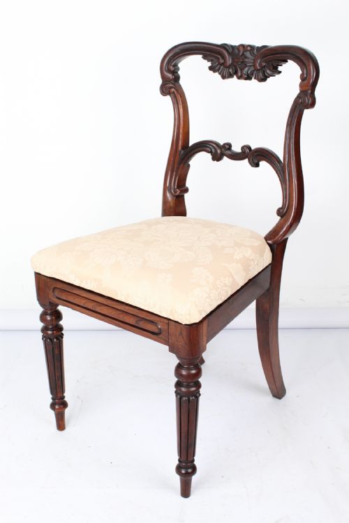 fig 1. William IV Rosewood Desk Chair