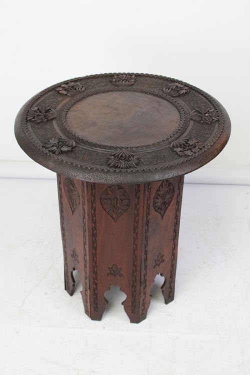 Moorish Hexagonal Folding Lamp Table