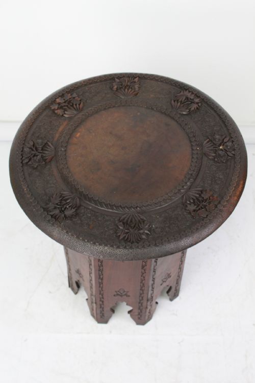 fig 1. Moorish Hexagonal Folding Lamp Table