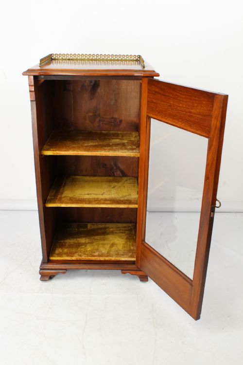fig 1. Edwardian Walnut Music Cabinet