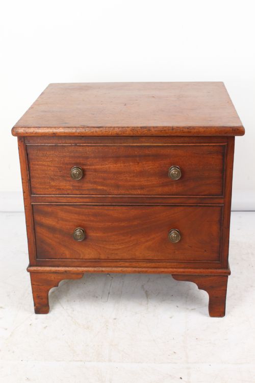 Victorian Mahogany Shoe Cabinet Ottoman