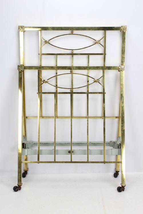 Maple & Co Victorian Brass Single Bed