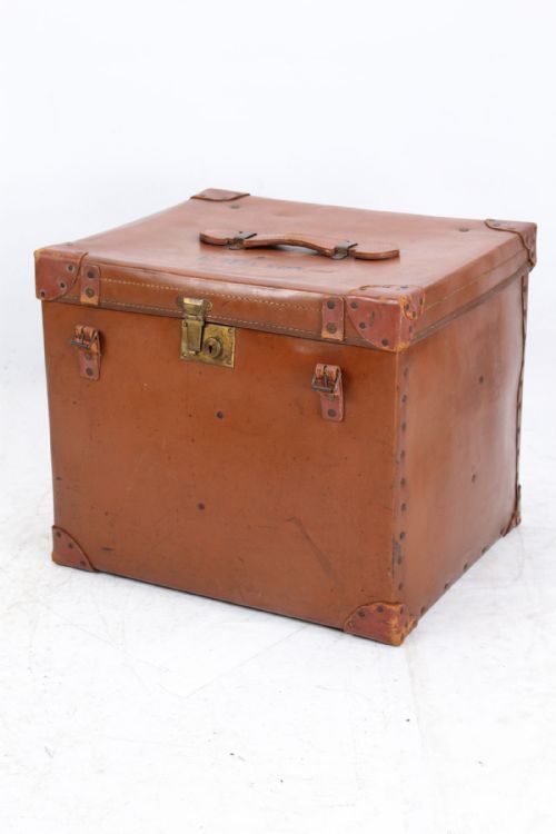 fig 1. Antique Steamer Trunk