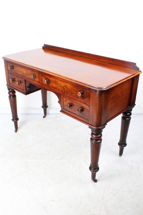 fig 1. Victorian Mahogany Desk