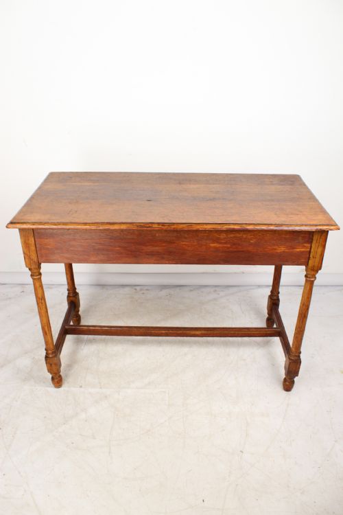 fig 1. Edwardian Oak Desk