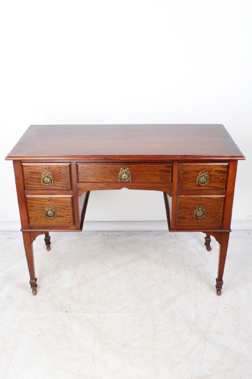 Edwardian Mahogany Desk Denby & Spinks