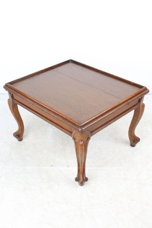 Edwardian Oak Coffee Table