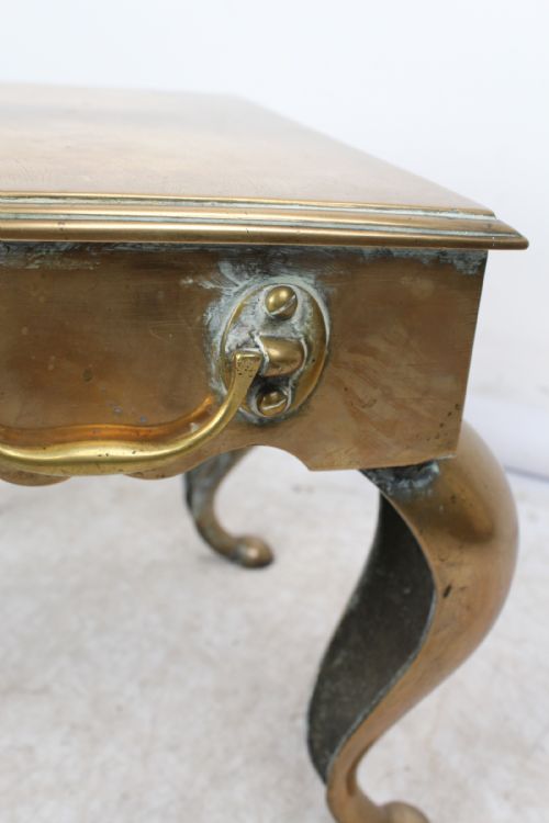 ANTIQUE GEORGIAN BRASS FOOTMAN - ADDITIONAL PHOTO 10