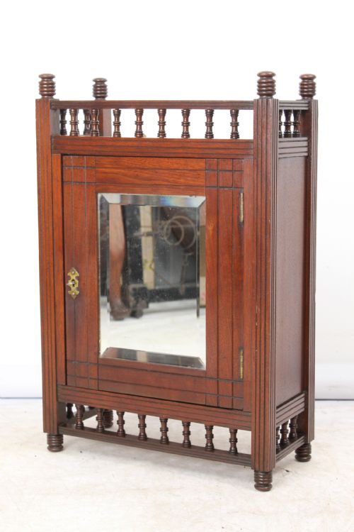 fig 1. Victorian Aesthetic Movement Wall Cabinet