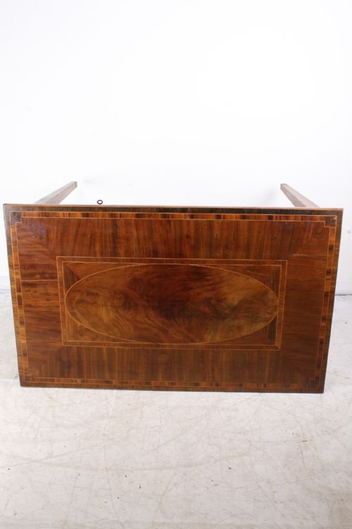 fig 1. Edwardian Mahogany Inlaid Desk / Writing Table
