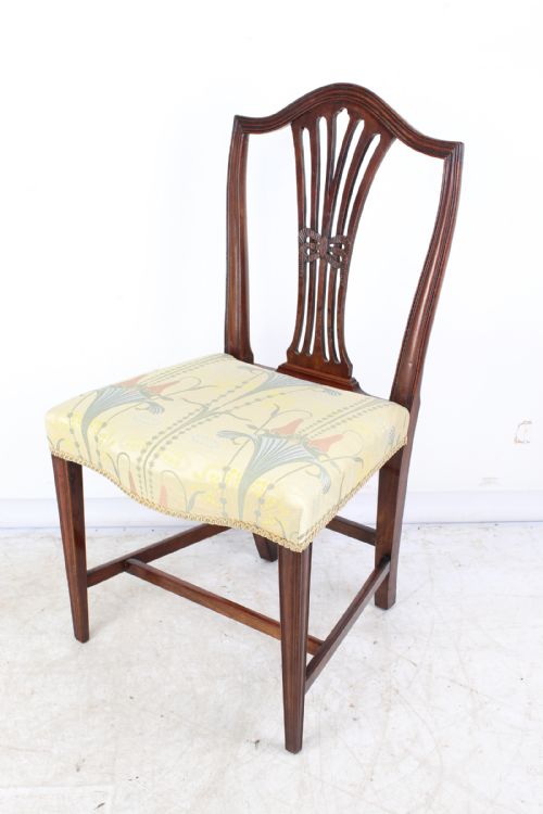 fig 1. Georgian Mahogany Side Chair