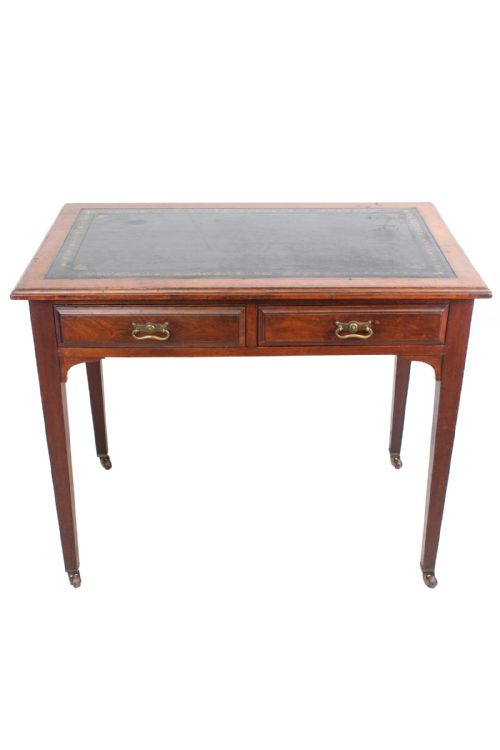 Small Victorian Mahogany Desk