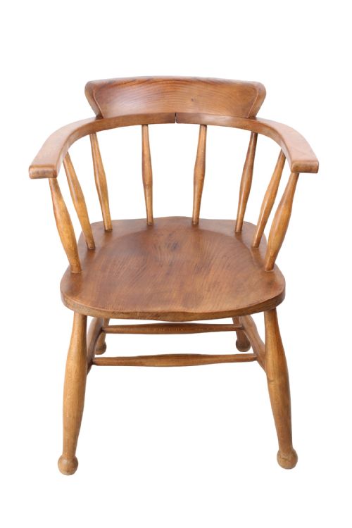 Oak Captains Desk Chair