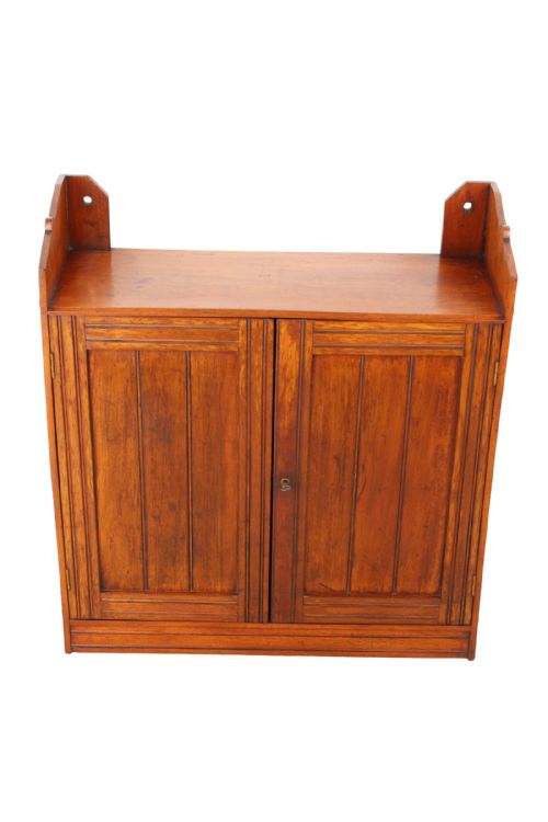 Victorian Walnut Wall Cabinet Urquhart & Adamson Liverpool
