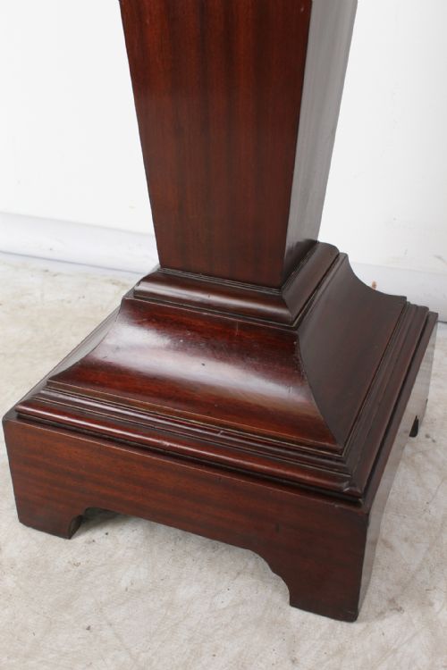 fig 1. Edwardian Mahogany Column Pedestal