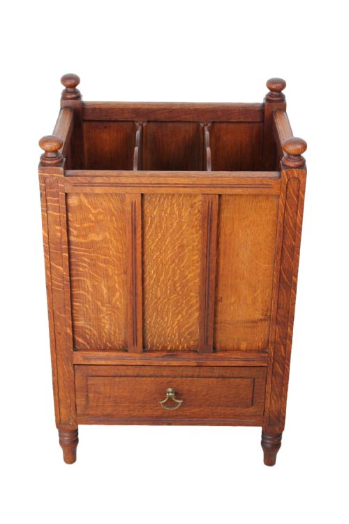 EDWARDIAN OAK CANTERBURY - ADDITIONAL PHOTO 2