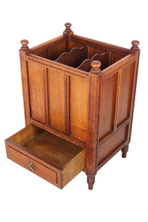 EDWARDIAN OAK CANTERBURY - ADDITIONAL PHOTO 3