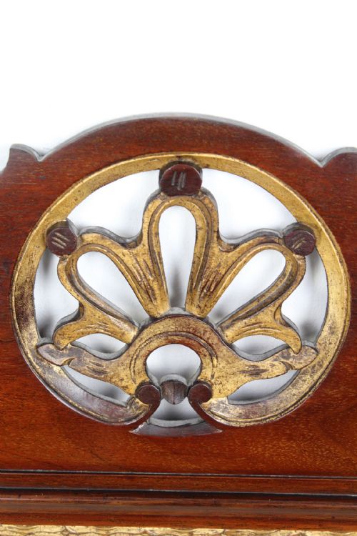 fig 1. Large Edwardian Mahogany “Chippendale” Fretwork Mirror