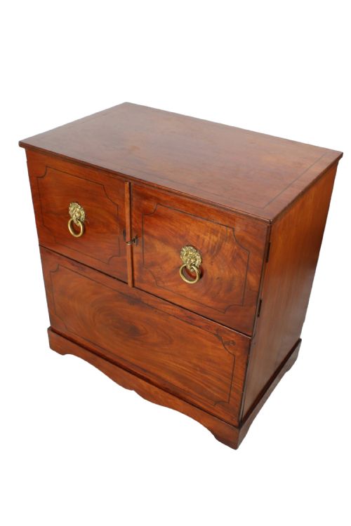 fig 1. Georgian Mahogany Side Cabinet