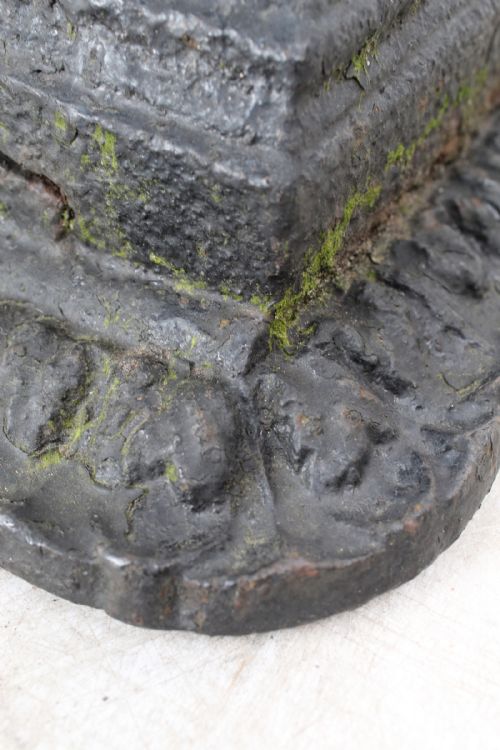 CAST IRON EGYPTIAN REVIVAL BOOT SCRAPER - ADDITIONAL PHOTO 8