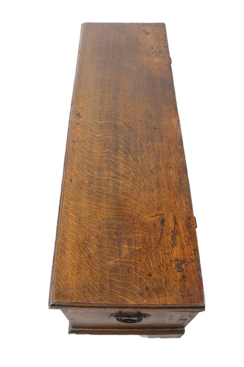 fig 1. Antique Georgian Oak Sword Chest