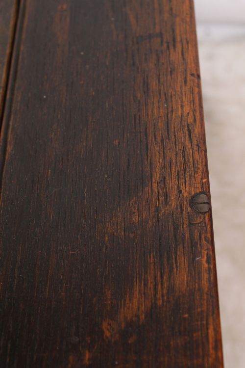 OAK MASONIC DEED CHEST COFFEE TABLE - ADDITIONAL PHOTO 24