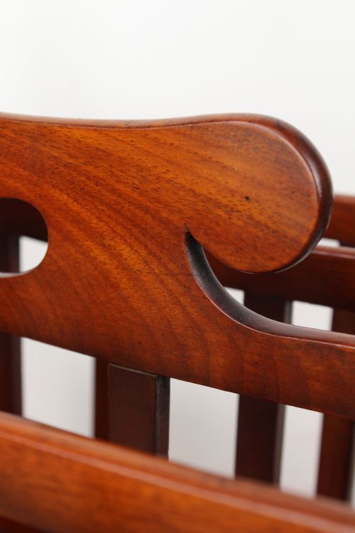 GEORGIAN MAHOGANY CANTERBURY - ADDITIONAL PHOTO 8