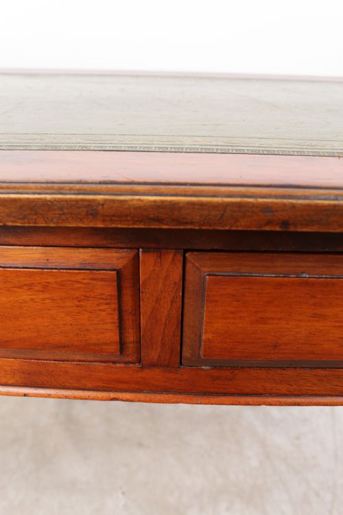 VICTORIAN MAHOGANY WRITING DESK - ADDITIONAL PHOTO 10