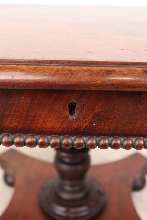 MINIATURE WILLIAM IV APPRENTICE PIECE COFFEE TABLE - ADDITIONAL PHOTO 11