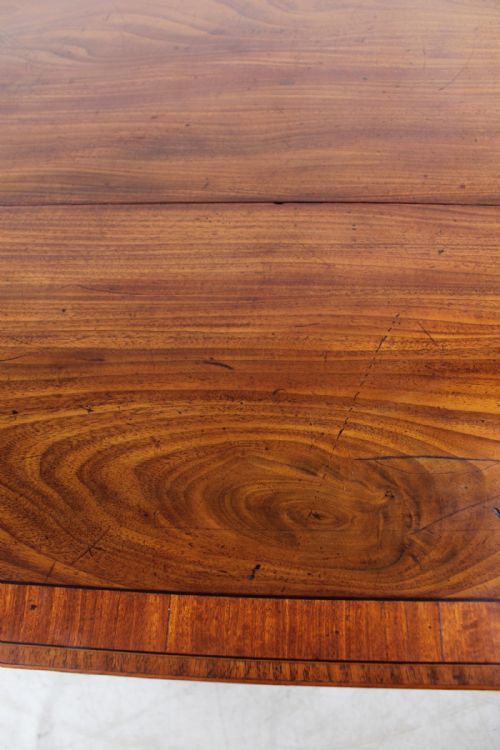 REGENCY MAHOGANY PEMBROKE BREAKFAST DINING TABLE - ADDITIONAL PHOTO 9