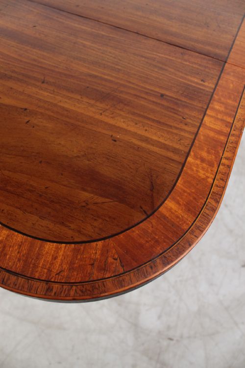 REGENCY MAHOGANY PEMBROKE BREAKFAST DINING TABLE - ADDITIONAL PHOTO 10
