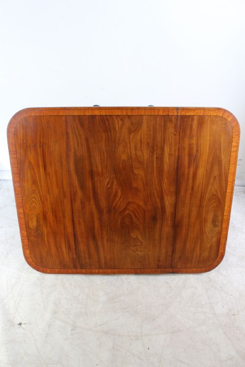 REGENCY MAHOGANY PEMBROKE BREAKFAST DINING TABLE - ADDITIONAL PHOTO 16
