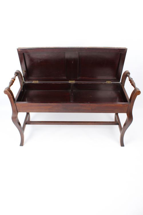 fig 1. Edwardian Duet Piano Stool