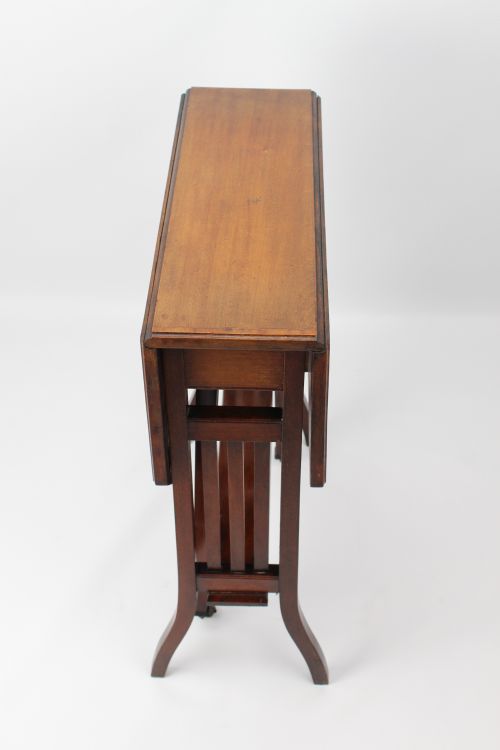 fig 1. Small Edwardian Mahogany & Inlaid Sutherland Table