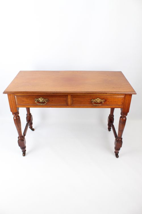 Antique Victorian Mahogany Desk Writing Table
