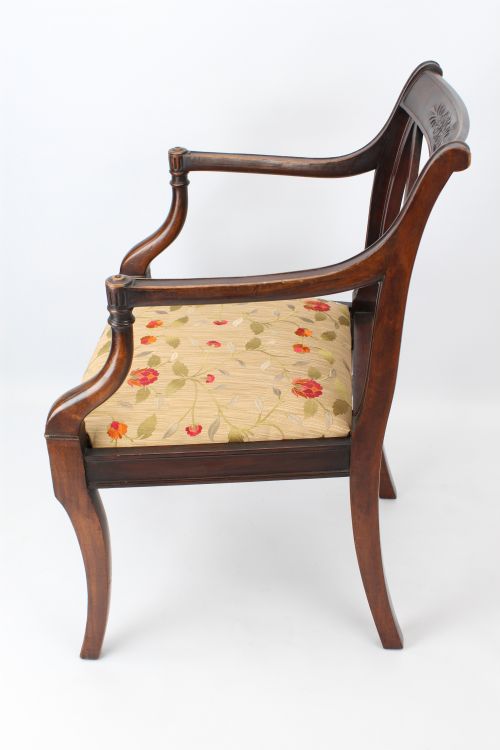 fig 1. Pair Edwardian Carver Chairs Hamptons of Pall Mall