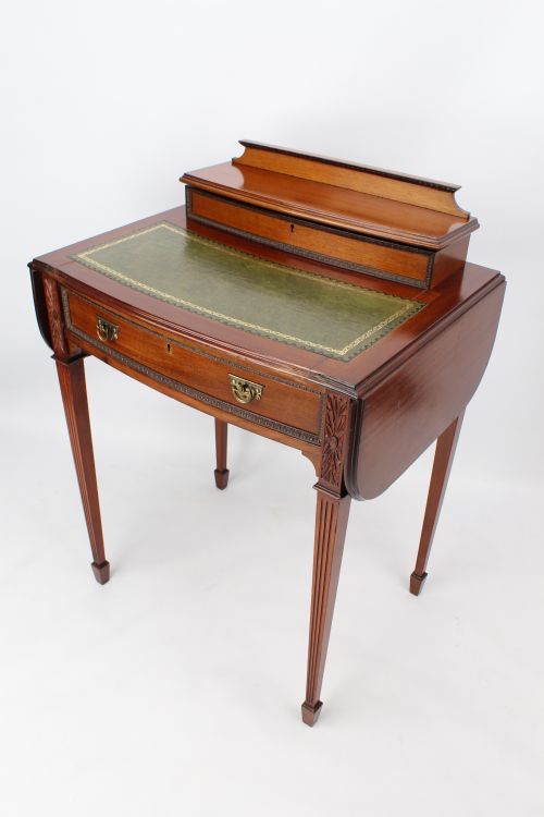 fig 2. Small Antique Mahogany Lady’s Writing Desk by CV Smith