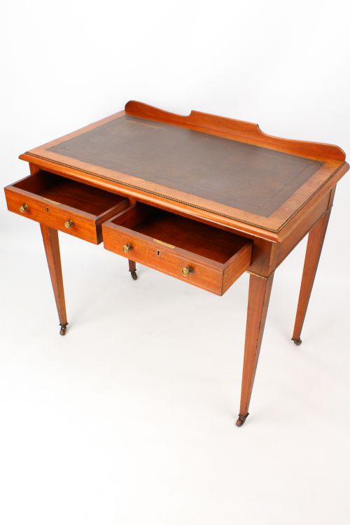 fig 1. Small Edwardian Mahogany Desk