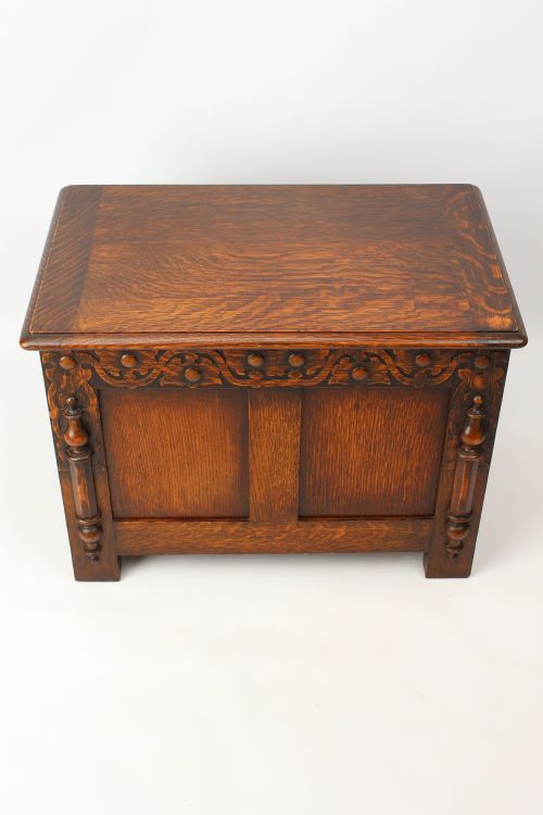 Small Edwardian Oak Chest