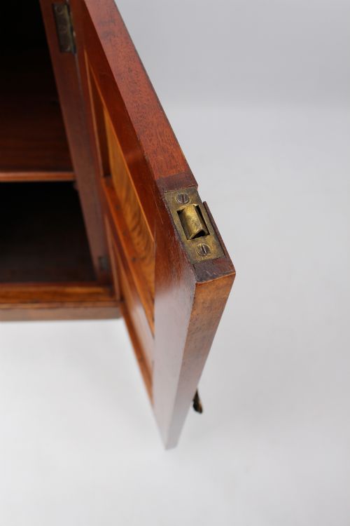 TALL VICTORIAN ASH BEDSIDE CABINET - ADDITIONAL PHOTO 11